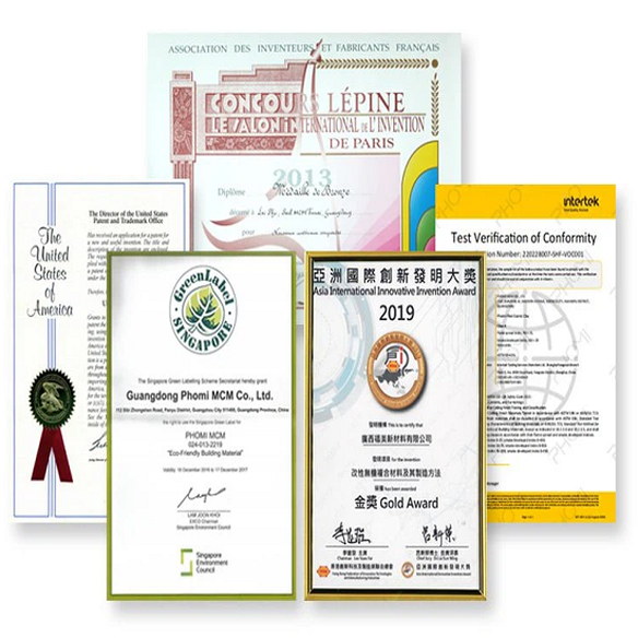 Certification of CloudSilk Travertine Stone Certification of CloudSilk Travertine Stone