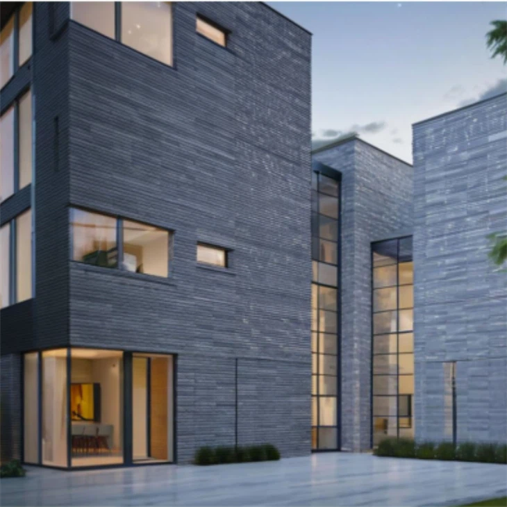 Lightweight & Sustainable Of Curtain Wall:Oman Linear Stone