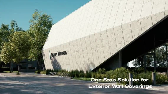One-Stop Solution for Exterior Wall Coverings One-Stop Solution for Exterior Wall Coverings